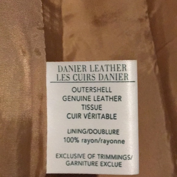 DANIER COUTURE SNAKE EMBOSSED LEATHER BLAZER Sz M - Picture 6 of 8